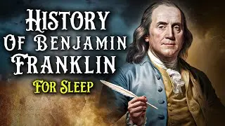 RAINY History of Benjamin Franklin | Historical Sleepy Story | Storytelling and Rain