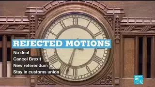 Brexit: What were Wednesday evening's indicative votes?