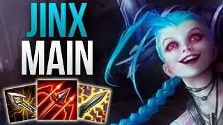 CHALLENGER JINX MAIN SHOWS YOU HOW TO CARRY | CHALLENGER JINX ADC GAMEPLAY | Patch 9.16 S9