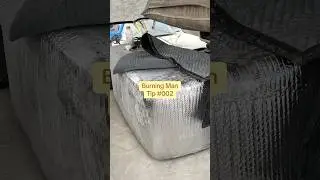 )'( Burning Man Pro Tips [yeti coolers + dry ice keep the snacks forever]