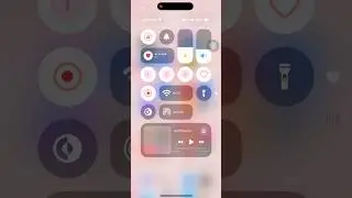 Ios18 name in control center step by step tutorial using iScreen #ios18 #controlcenter