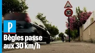 B&egrave;gles passe aux 30km/h, une premi&egrave;re en France pour une ville de cette taille