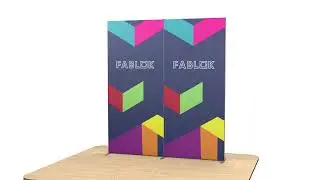 FABLOK&reg; SEG Display 180 Degree Connector With Full Foot | How To Install FABLOK&reg; SEG Display Stands