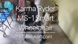 Karma Ryder MS-1 Smart Lighwweight Foldable Wheelhair - www.mobilitykart.com - Call +918770784247