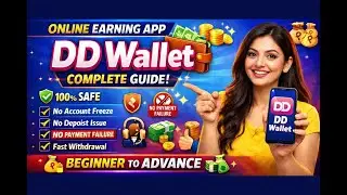 DD Wallet New Online Earning App 2026 | Complete Guide | Beginner to Advance | Real Ya Fake |