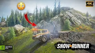 Snowrunner 10x10 Truck Lost Container ll Crane Realistic off Roading Gameplay Logitech G29 + Shifter