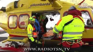 Sci e soccorsi sulle piste, ogni giorno almeno 10 infortuni