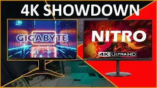 Gigabyte M28U vs Acer Nitro XV282K | A 4K 144hz Gaming Monitor Showdown
