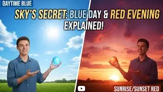 Why is the Sky Blue and Sunset Red? | Simple Physics Explained