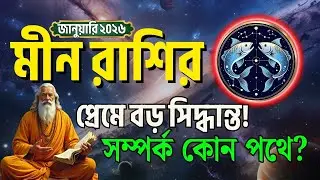 মীন রাশির জানুয়ারি ২০২৬ প্রেম ও বিবাহিত জীবন | Pisces Love Horoscope 2026