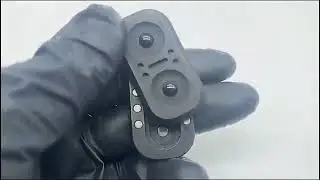 New 2 in 1 Owl Fidget Slider Metal Spinner
