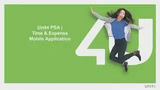 UNIT4 PSA Time and expense - Mobile Time Entry V2