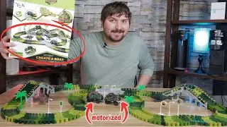 Dinosaur World Road Toy Race Track Build Your Ultimate Adventure