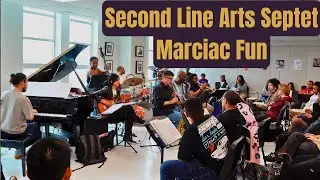 Second Line Arts Collective BRINGS THE FUN to Marciac! 🎺🔥