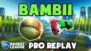 Bambii Pro Ranked 2v2 POV #27 - Rocket League Replays
