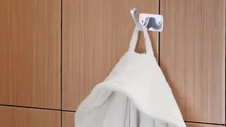 How to install industrial design robe hooks? | A106