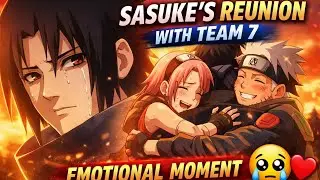 Sasuke's Heartwarming Reunion with Team 7