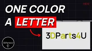 🎨 Bambu Studio Text Painting Tutorial | How to Color 3D Prints with Bambu Lab