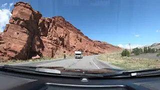HIGHWAY 26 in Wyoming, Driving to Grand Tetons in 4K!