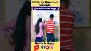 Class 10 Chapter 4 Quadratic Equations | Maths Challenge 🔥#fun #shorts #yt #youtubeshorts #trending