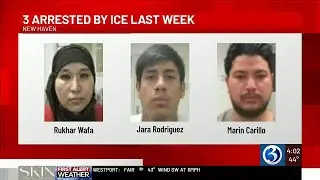 ICE arrests 3 in New Haven enforcement operation