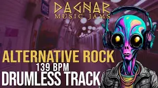 Alternative Rock | Indie - Drumless Track | 139 BPM | No Drums | Backing Track Jam For Drummers