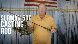 Surman50G Series Casting Rods from Witch Doctor Tackle