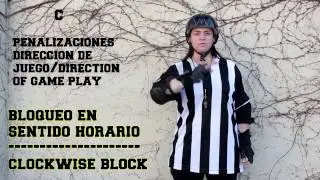 Faltas y Señas Manuales - Roller Derby