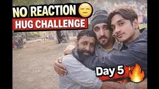 Day 5  no reaction Hug challenge with random people 😜 #trending #viral #comedy #challengevideo 