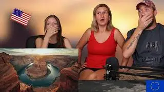 European Family Reacts to Must See Destinations on a Western Road Trip