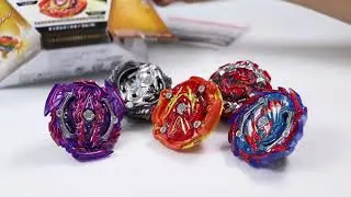 Cosmo Valkyrie B-140 Random Booster Vol. 15 unboxing X3 Beyblade Burst GT battles