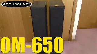 Напольные акустические системы Accusound OM-650: ТЕСТ