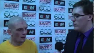 ECC BANNED I: Post Fight Interview: Gaz Pilot
