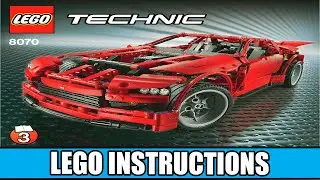 LEGO Instructions - Technic - 8070 - Super Car (Book 3)