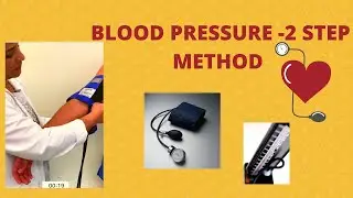 Blood pressure-2step method