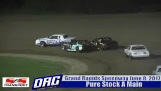 Grand Rapids Speedway 6/8/17 WISSOTA Pure Stock Finish