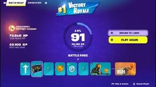 Weaken one guy took out 2nd guy 1st guy still weaken got taken out by storm for Victory Royal Solo