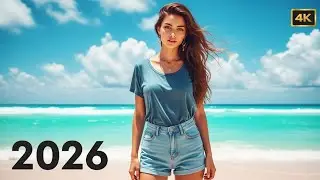 Deep Tropical Chill Mix 2026 🌴 Golden Sunset Energy 4K UHD | Vol.82