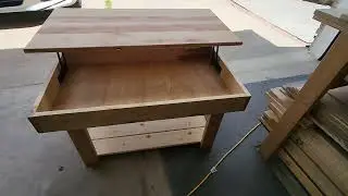 Hard Maple Coffee Table Lift Hinge