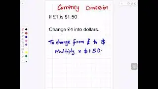 Convert pounds to dollars