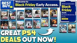 NEW PS4 BLACK FRIDAY DEALS AVAILABLE RIGHT NOW - SUPER CHEAP PS4 GAMES!