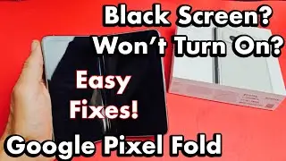 Pixel Fold: чёрный экран, не включается? Простые решения!