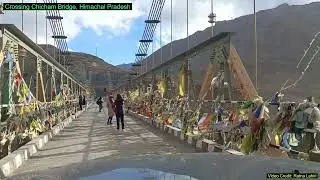 🌉Driving a THAR and crossing Chichum Bridge: India's Highest Suspension Thrill 🏞️ Himachal Pradesh ✨