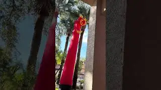 Finally got Zayne&rsquo;s inflatable tube man air dancer! 🙌🏻