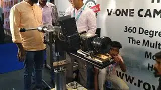Motorized 360 degree hydraulic camera slider Platform I Image today Expo chennai 2023