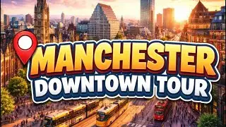 Manchester Downtown Tour తెలుగులో|| 