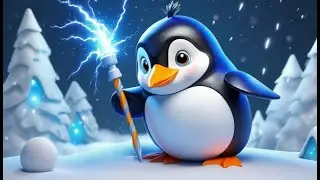The Penguin Who Painted Lightning | Kids Songs and Educational Rhymes