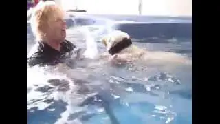 Lambie swimming at Rex Center pt1