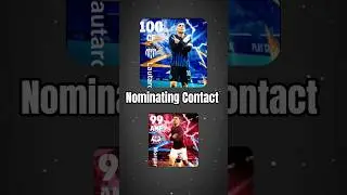 Nominating Contact Best 6 Cards in eFootball 2026 Mobile ❤️🤯 #shorts #efootball #efootball2026