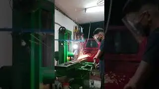 Mechanical Shear blade re-sharpening